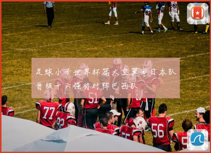 足球小子世界杯篇大空翼率日本队晋级十六强将对阵巴西队