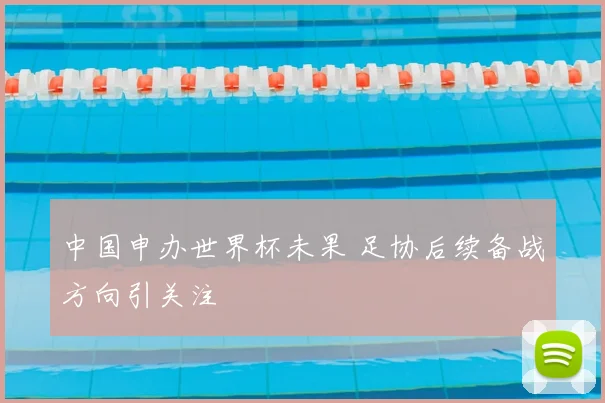 中国申办世界杯未果 足协后续备战方向引关注